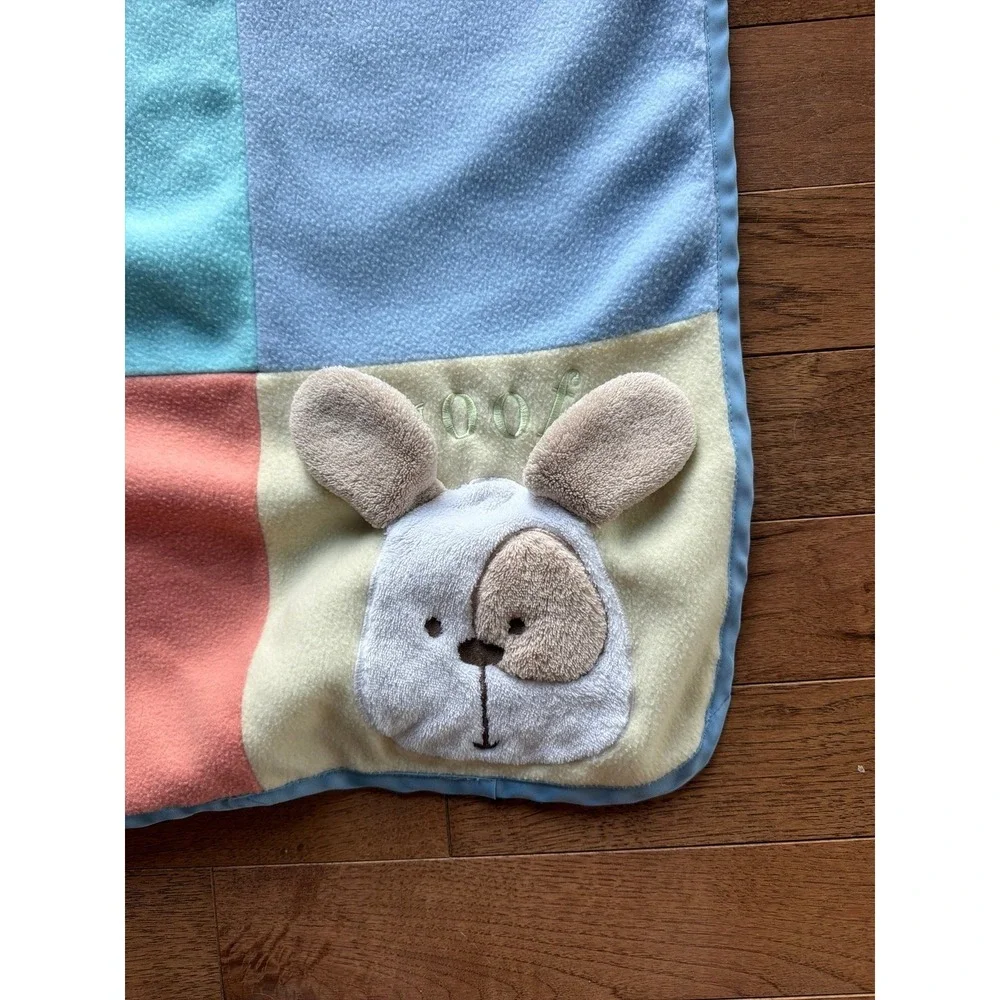 NoJo Playful Pals 3D plush Playmat Blanket large 40 x 50